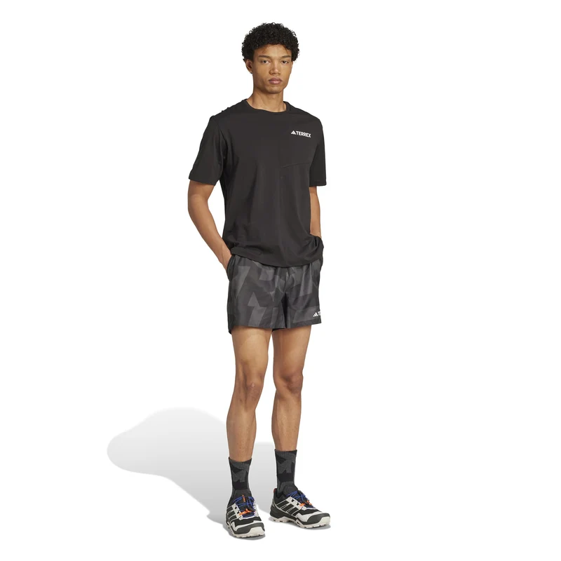 Terrex MT Light 5in Laufshorts Herren-Schwarz,Grau