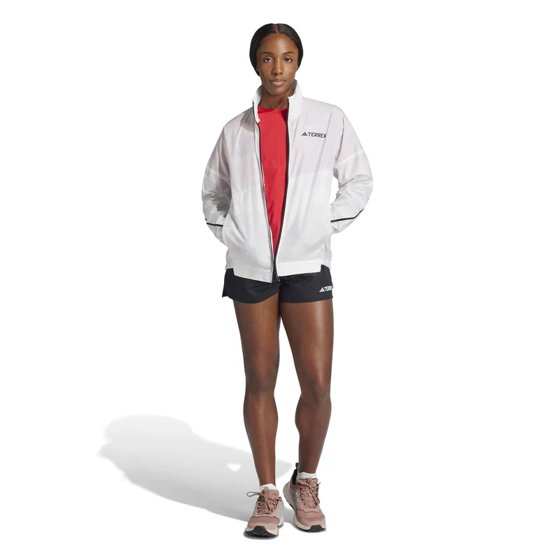 Terrex MT Wind Laufjacke Damen-Weiß