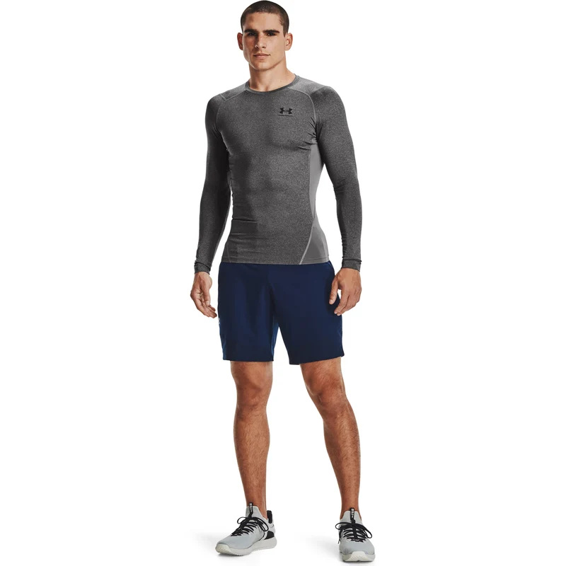 Heatgear Comp Longsleeve Herren-Anthrazit,Schwarz