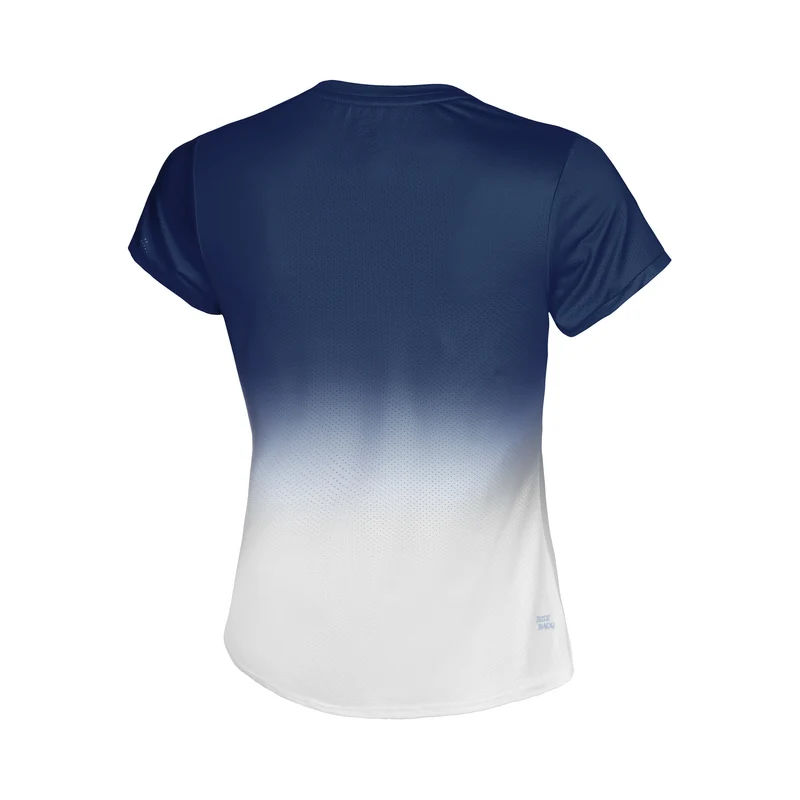 Crew Gradiant T-Shirt Mädchen-Dunkelblau,Weiß