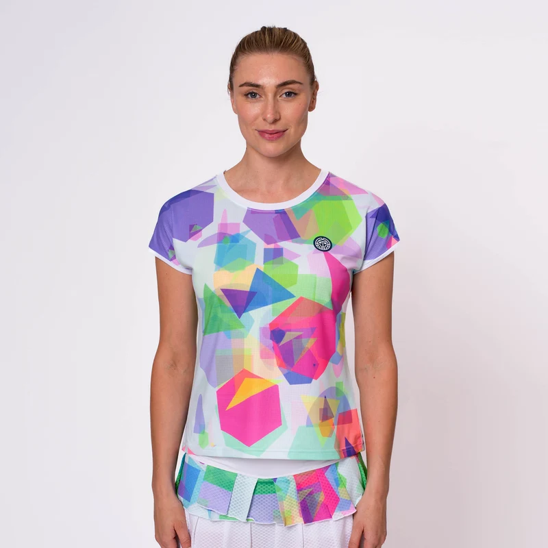 Kaleido T-Shirt Damen-Mehrfarbig