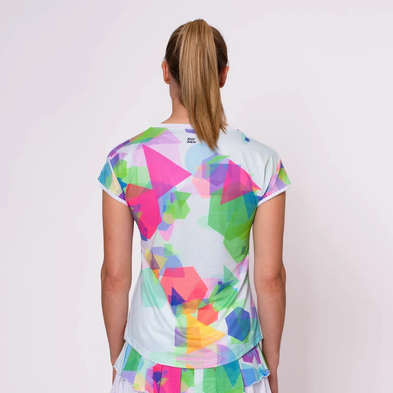 Kaleido T-Shirt Damen-Mehrfarbig