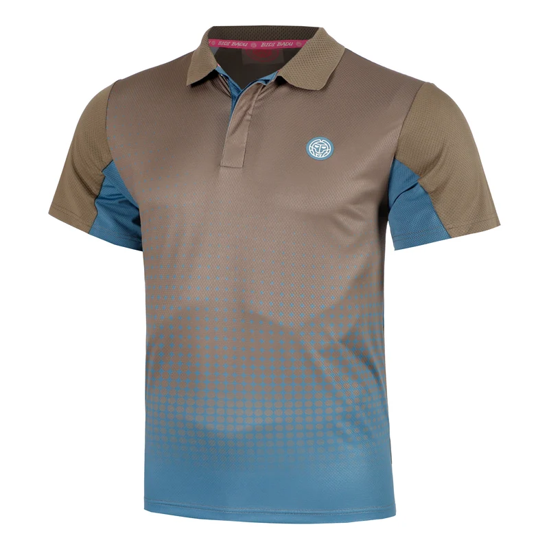 Spectrum Spirit Polo Herren-Braun,Blau