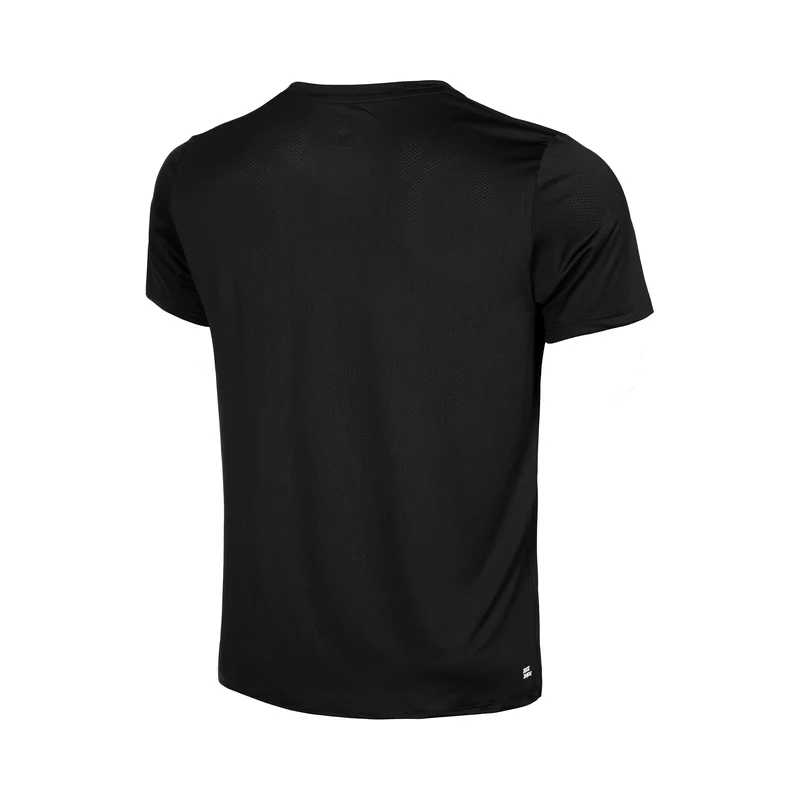 Crew T-Shirt Jungen-Schwarz