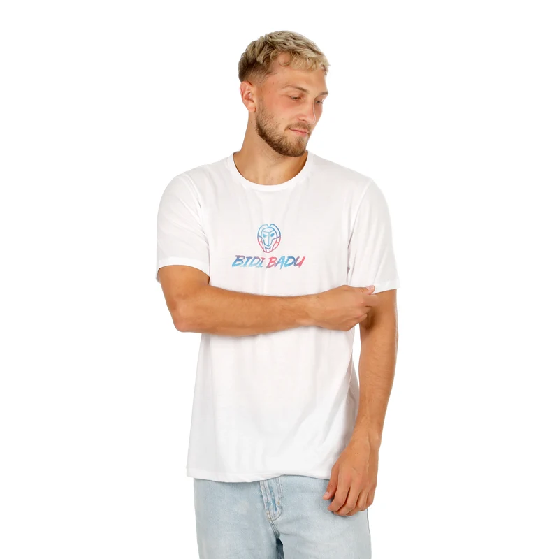 Logo Chill T-Shirt Herren-weiß