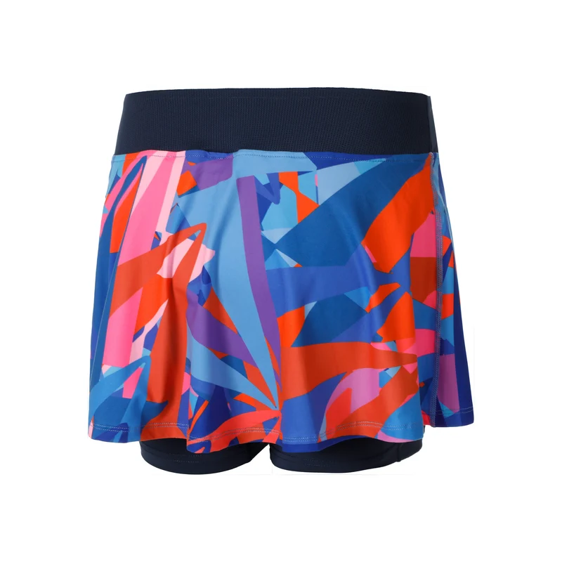 Spike Printed Wavy Rock Damen-Dunkelblau,Blau