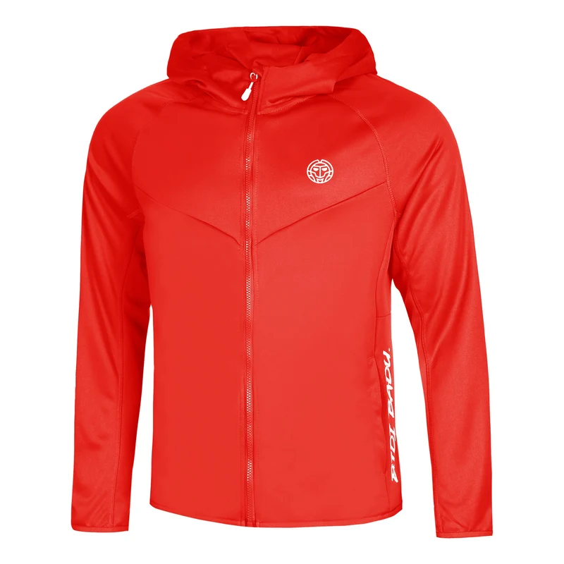 Crew Hood Trainingsjacke Herren-Rot