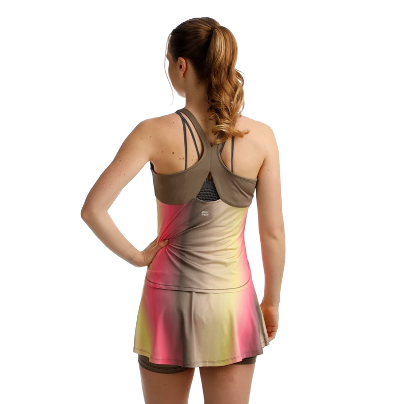 Spectrum Tank-Top Damen-Braun,Gelb