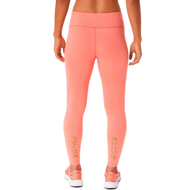 Katakana Crop Tight Damen-Pink