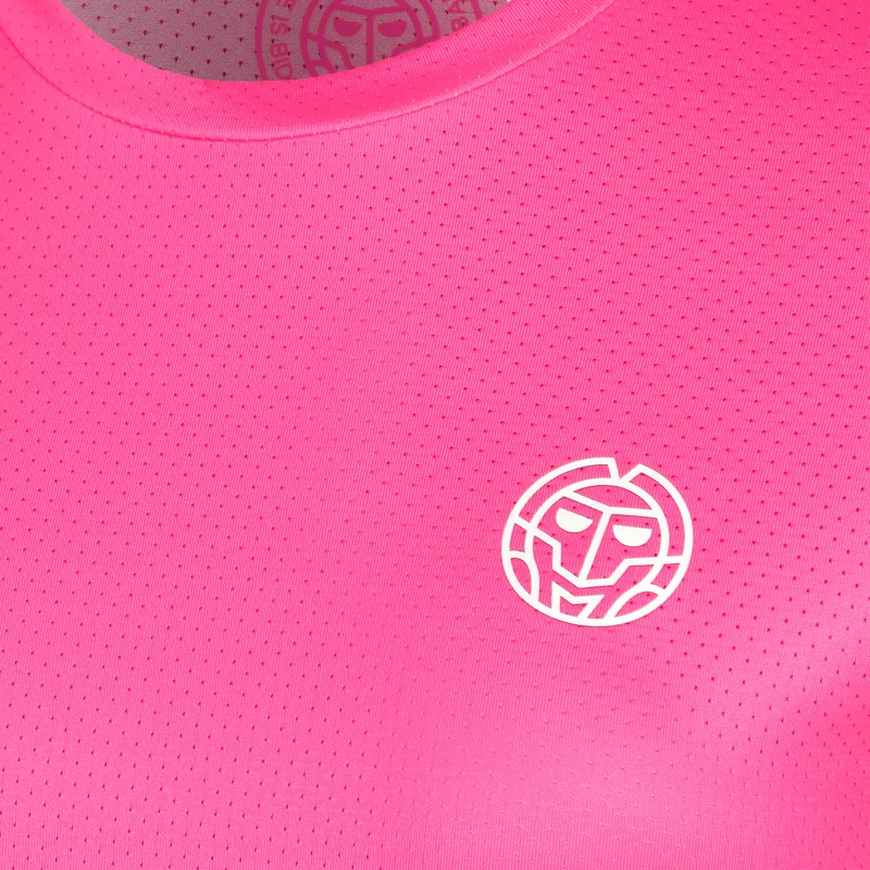 Crew Gradiant T-Shirt Damen-Pink,Weiß