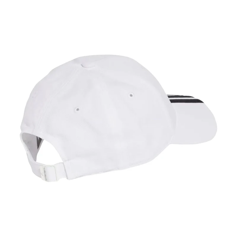 Adidas 3-Stripes Baseball Cap (White)