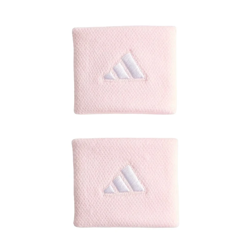 Adidas Wristbands Small (2-pack, Distilled Pink/White)