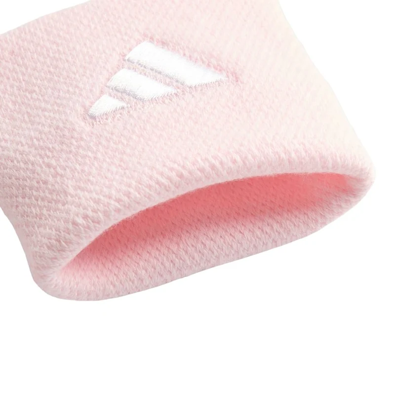 Adidas Wristbands Small (2-pack, Distilled Pink/White)