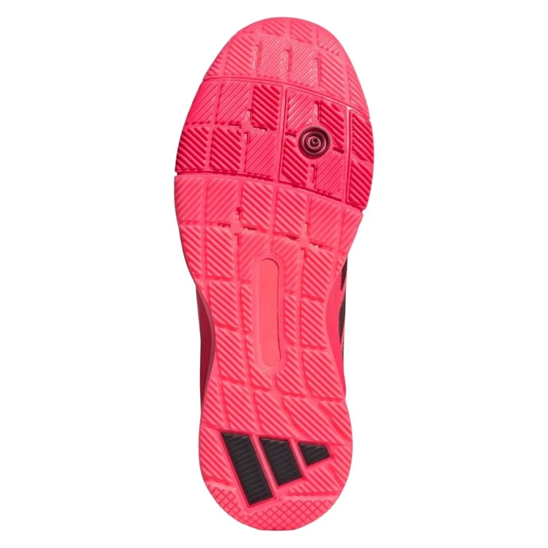 Adidas Crazyquick LS Men Padel Shoes (Solar Turbo/Core Black/Lucid Red)