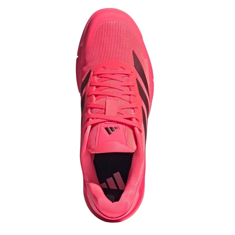 Adidas Crazyquick LS Men Padel Shoes (Solar Turbo/Core Black/Lucid Red)
