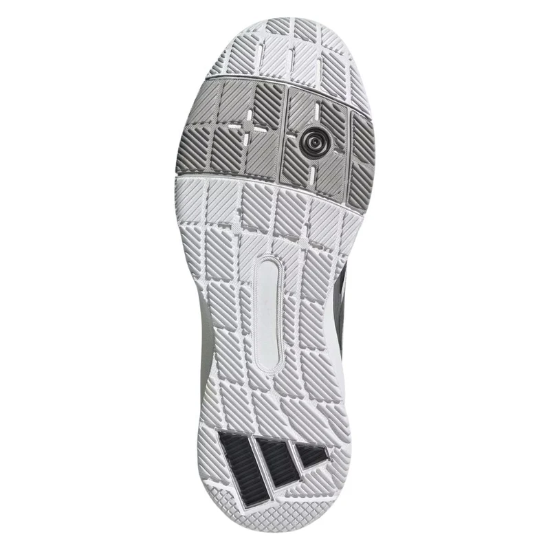 Adidas Crazyquick LS Men Padel Shoes (Cloud White/Core Black/Silver Metallic)