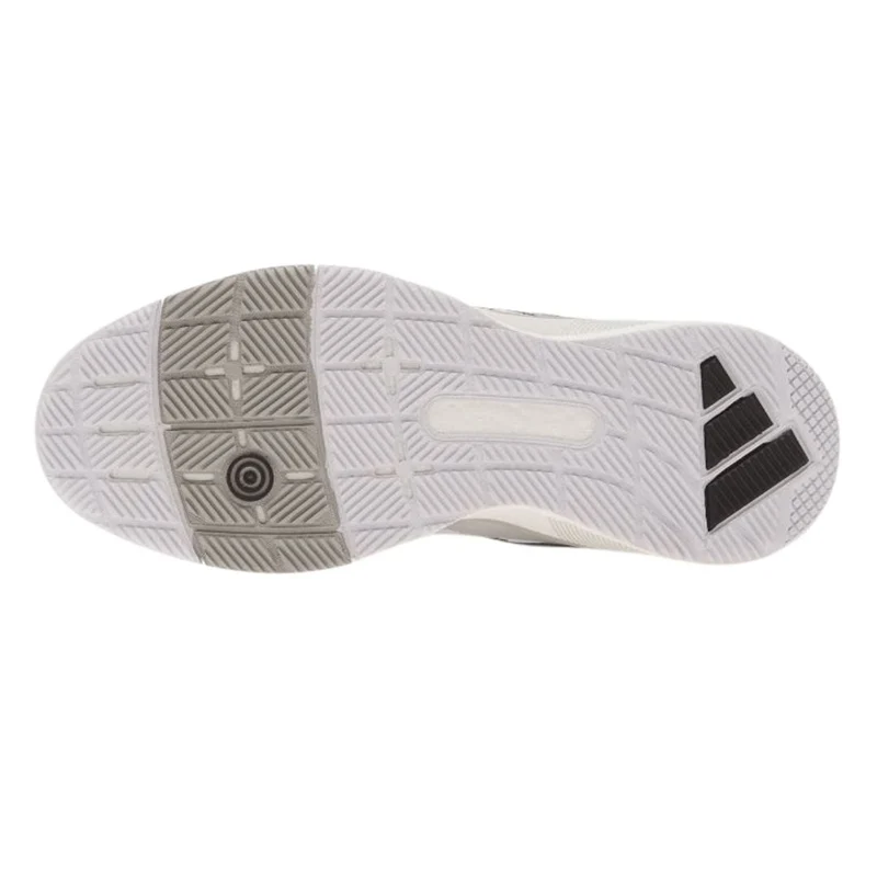 Adidas Crazyquick Boost Men Padel Shoes (White/Grey Two/Core Black)