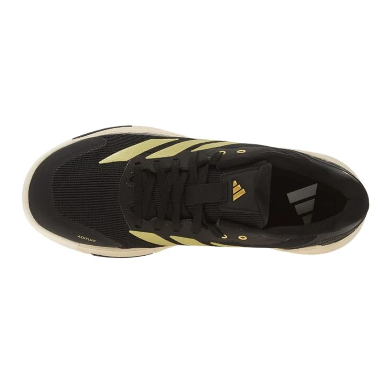 Adidas Crazyquick LS Men Padel Shoes (Off White/Core Black/Gold Metallic)