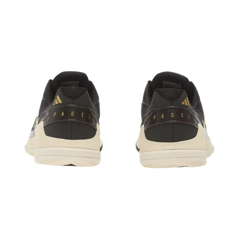 Adidas Crazyquick LS Men Padel Shoes (Off White/Core Black/Gold Metallic)