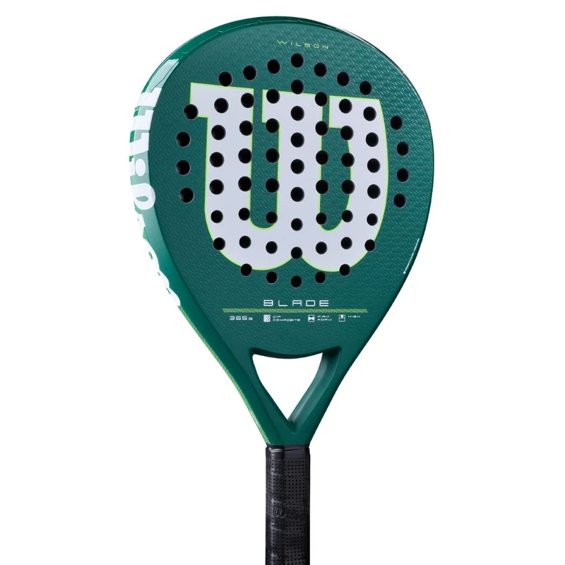 Wilson Blade V4 Padel Racket (Dark Green)