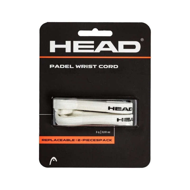 Head Replaceable Padel Cords (2-pack, White)