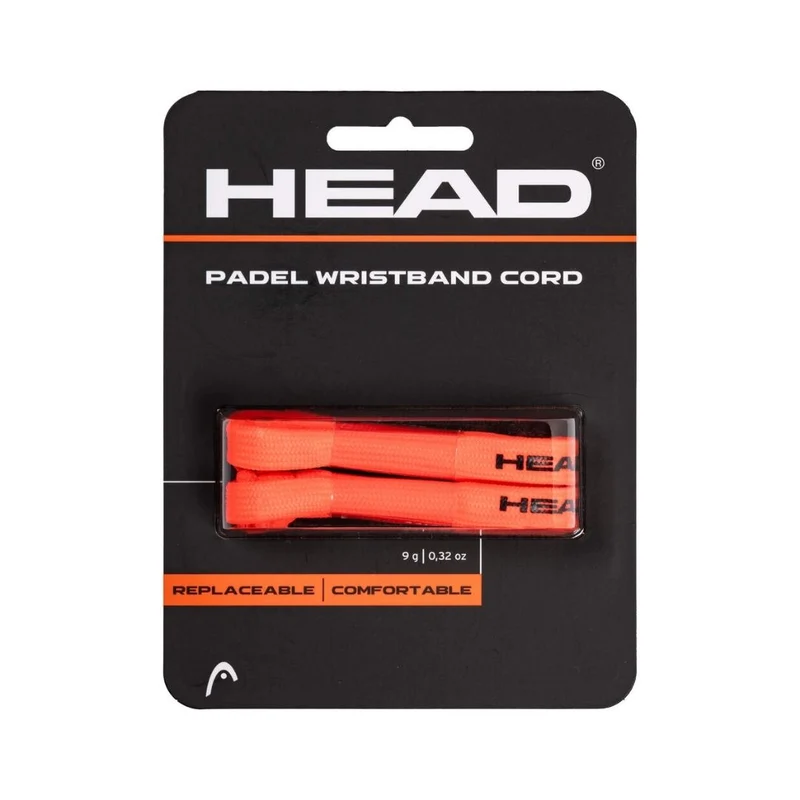 Head Replaceable Padel Cords (2-pack, Solar Red)