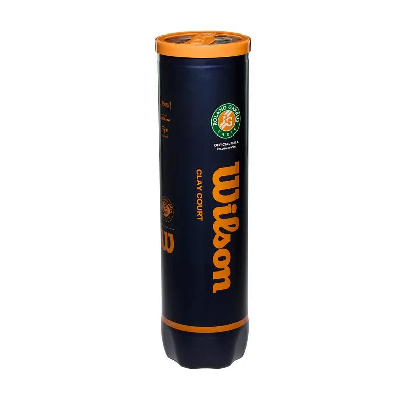 Wilson Roland Garros Clay Court Tennis Ball (4 Ball - Twin Pack)