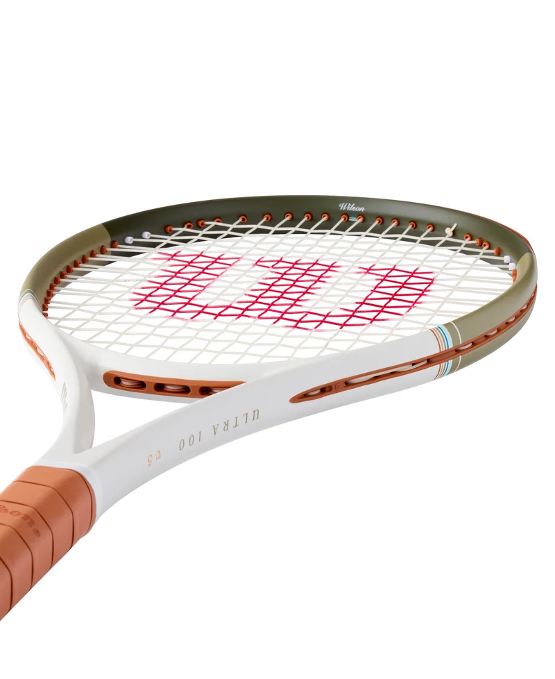 Wilson Ultra 100 V5.0 Desert Tennis Racket (Unstrung)