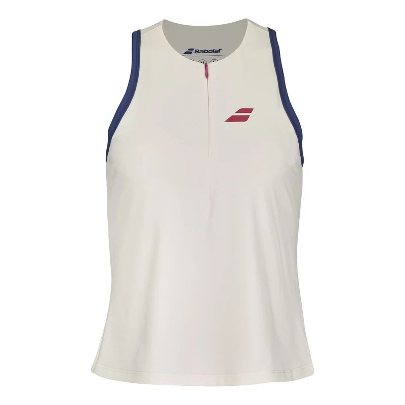 Compete Tank-Top Damen - creme,