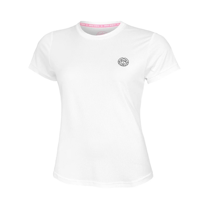 Crew T-Shirt Mädchen-Weiß
