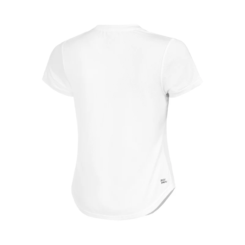 Crew T-Shirt Mädchen-Weiß