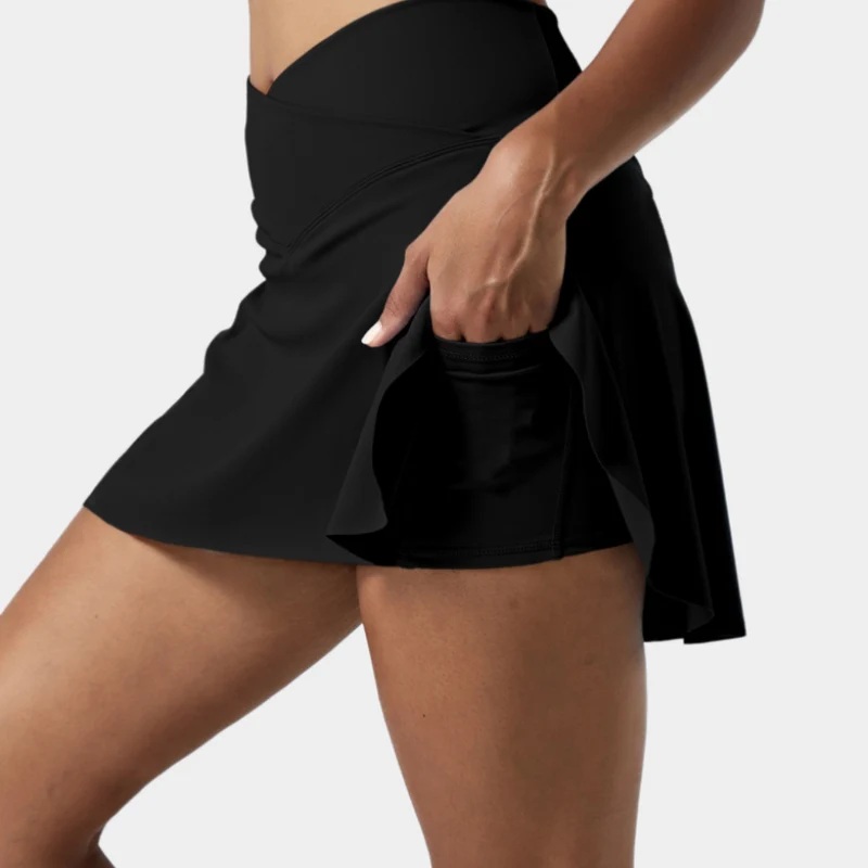 Mrs Skirt Venetie Zwart