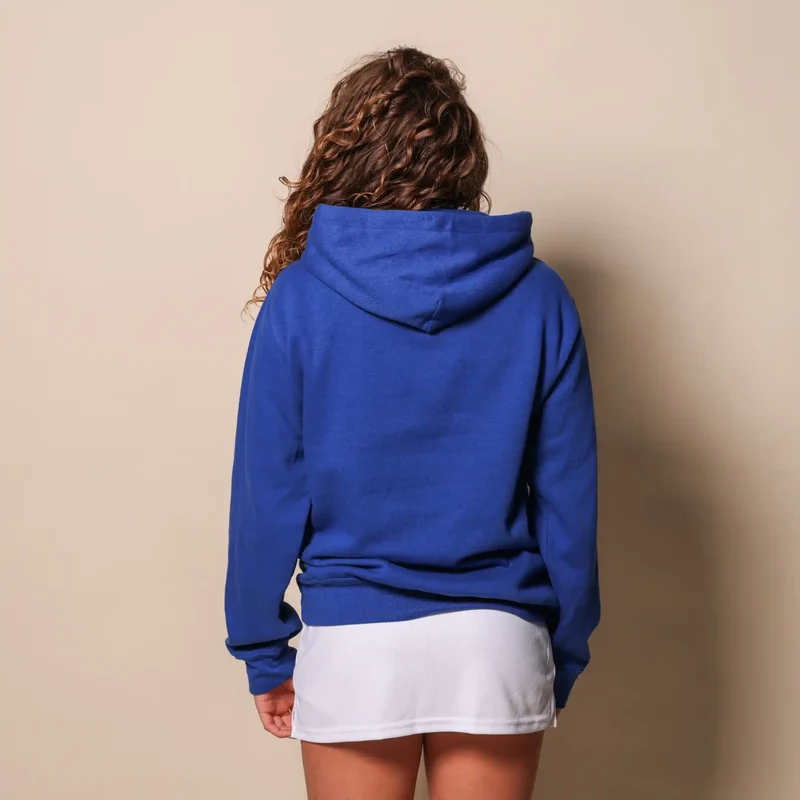 Hoodie Mrs Azzurro blauw