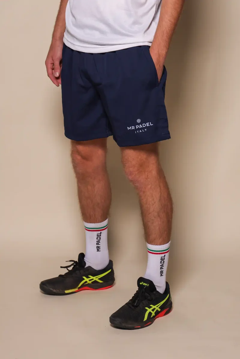 Mr Padel Venetie Short Marineblauw