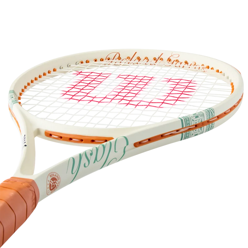 Wilson Clash 100L V3 Roland Garros 2026 Tennis Racket (Unstrung)