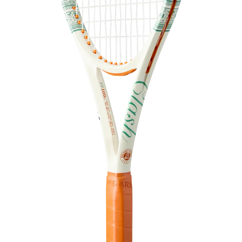 Wilson Clash 100L V3 Roland Garros 2026 Tennis Racket (Unstrung)