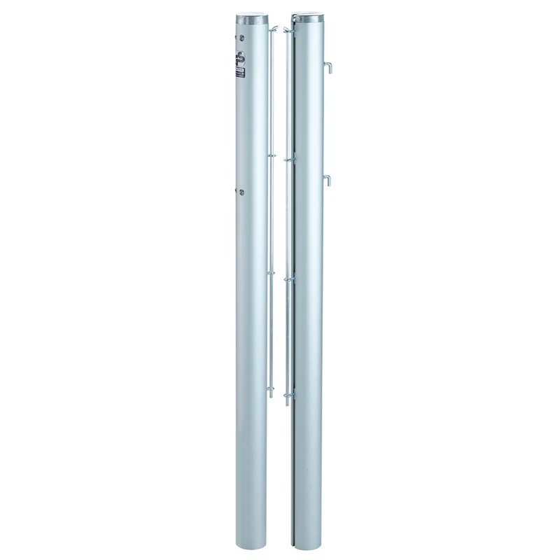 Netzpfosten Aluminium rund