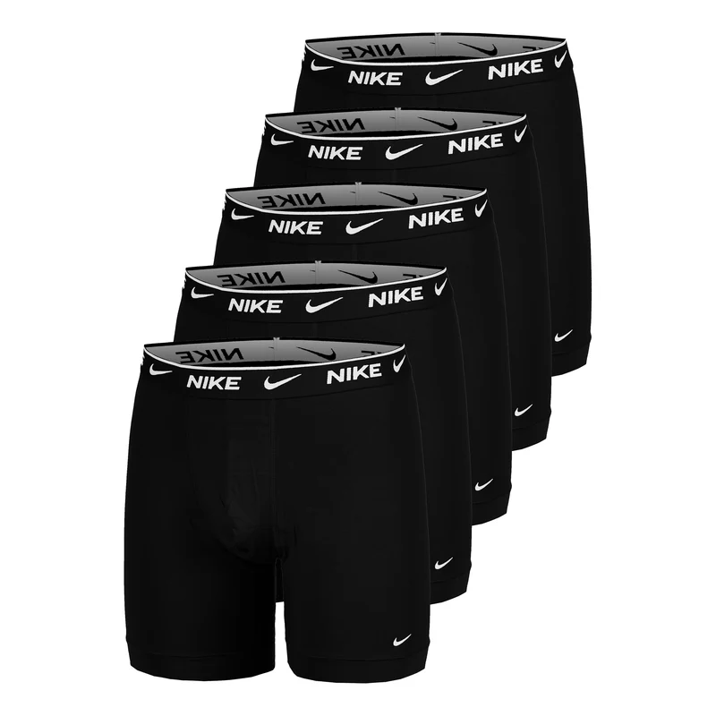 Essential Cotton Stretch Boxer Brief Boxer Short - 5er Pack Herren-schwarz