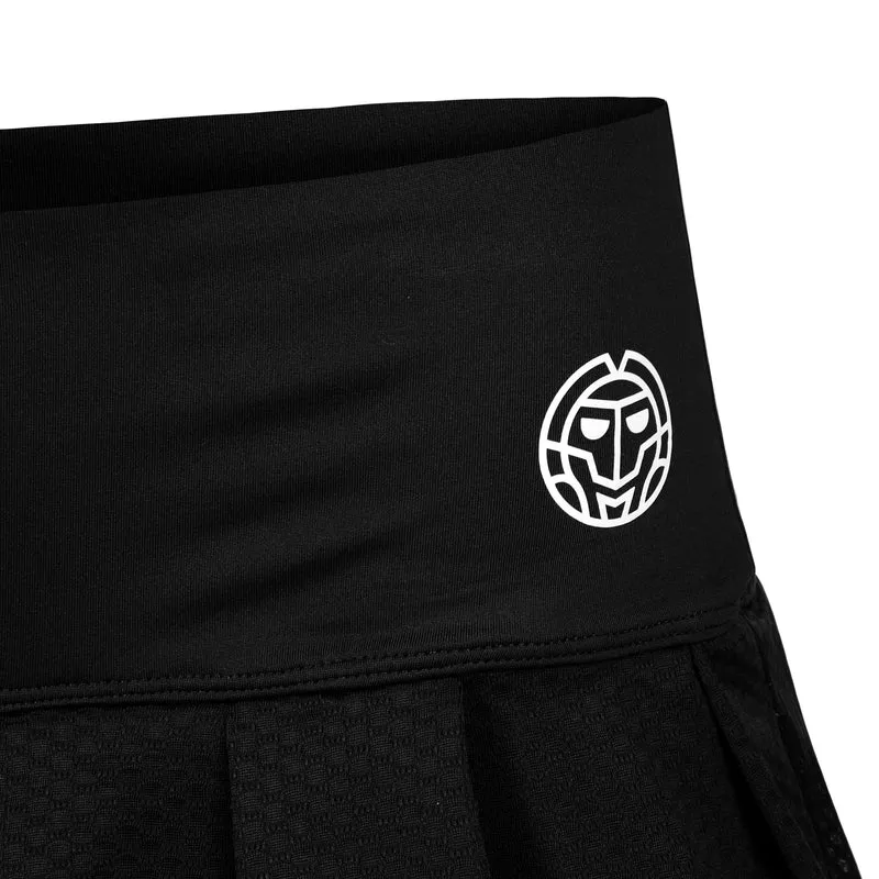 Crew Pleated Rock Damen-Schwarz
