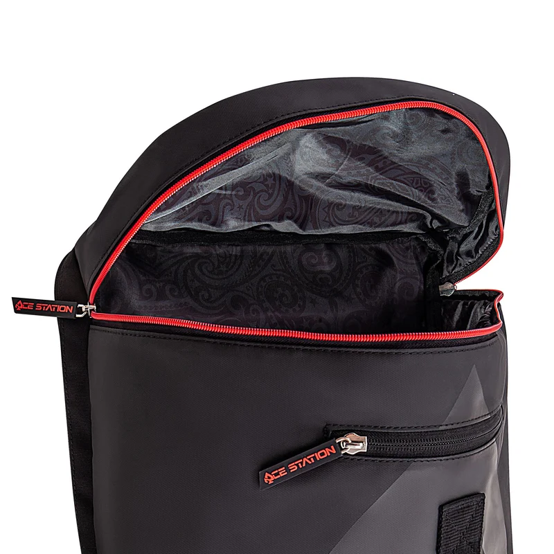 ACE Rucksack-Schwarz,Rot