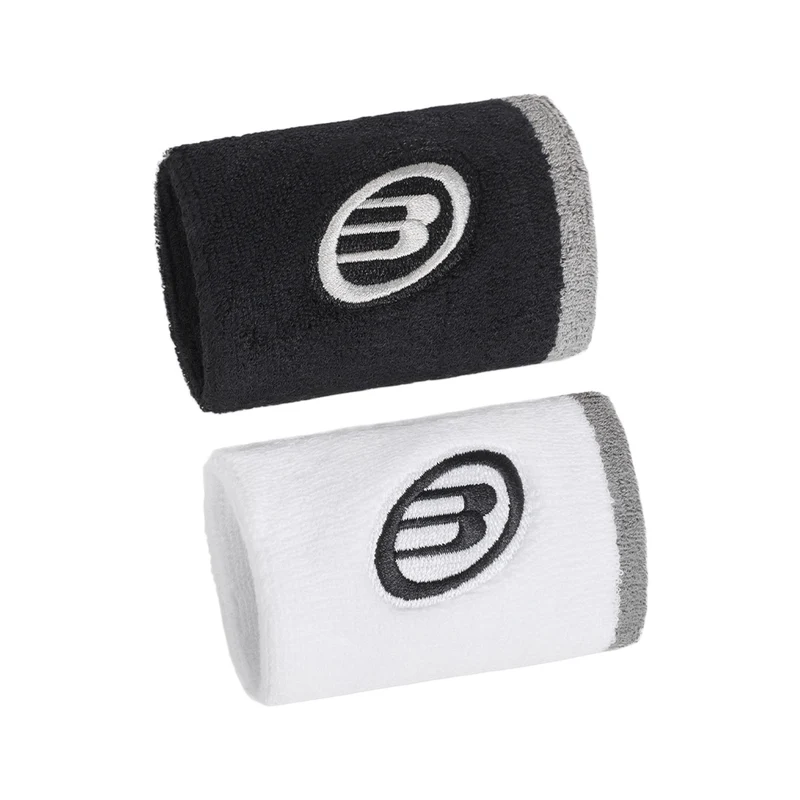 Muñequeras BULLPADEL BPMU266 I Blanco/Negro