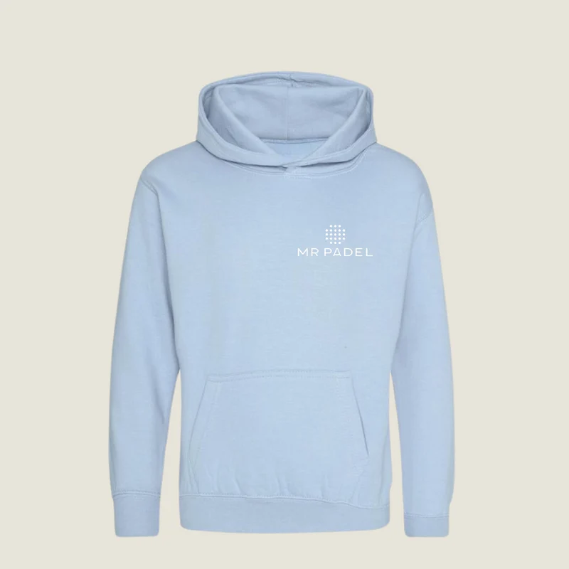 Kids Padel Hoodie Lichtblauwe