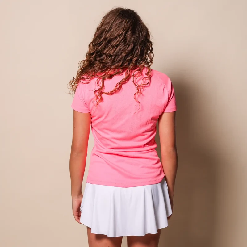 Mrs Padel Shirt Neon Roze