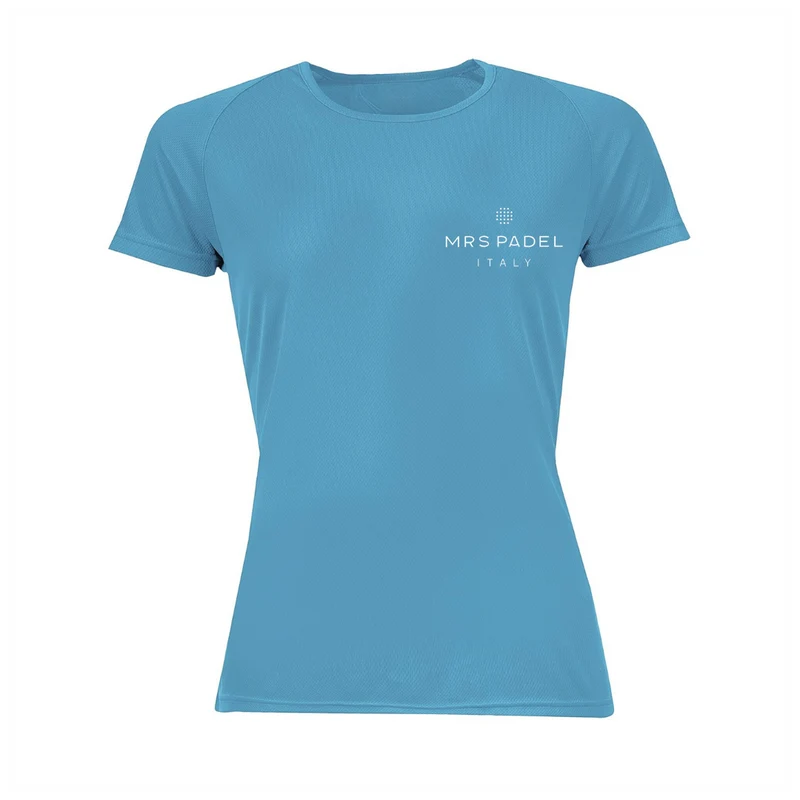 Mrs Padel Shirt Ice Blauw
