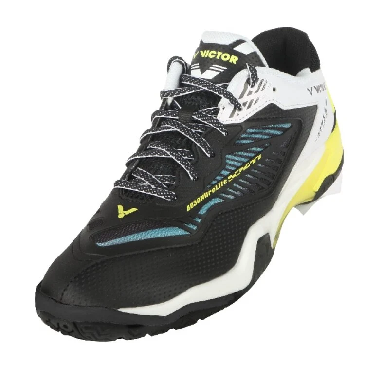 Victor A830 NitroLite CA Badminton Shoes (Black/White)