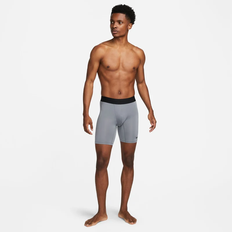 Dri-Fit Long Shorts Herren - hellgrau, schwarz