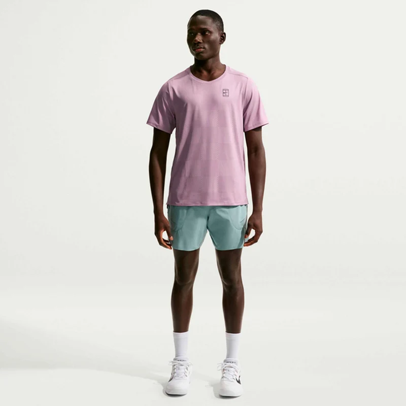 Court Dri-Fit Advantage T-Shirt Herren - mauve