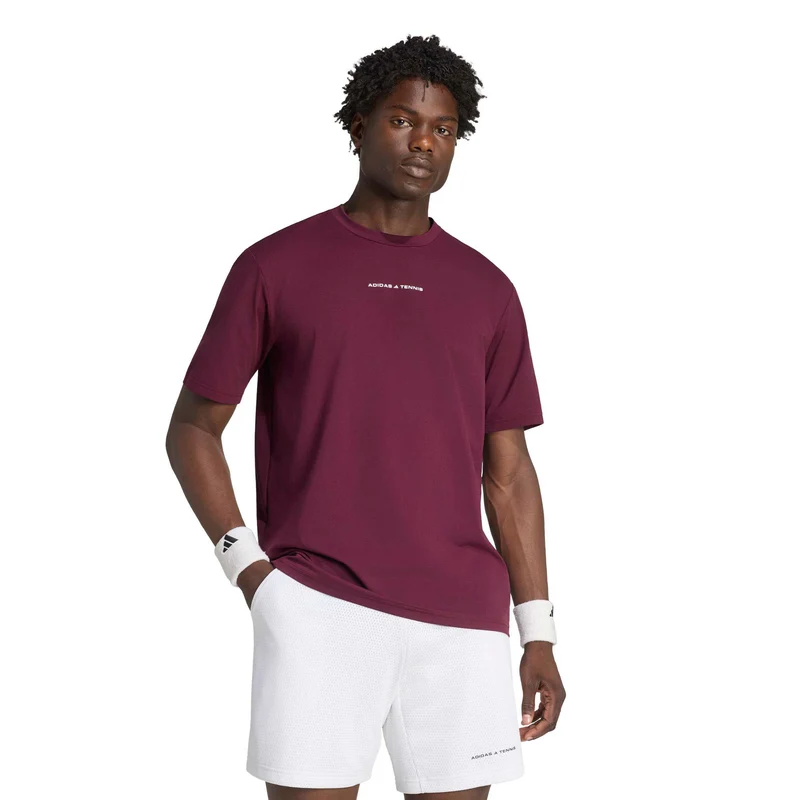 T-Shirt Herren - weinrot