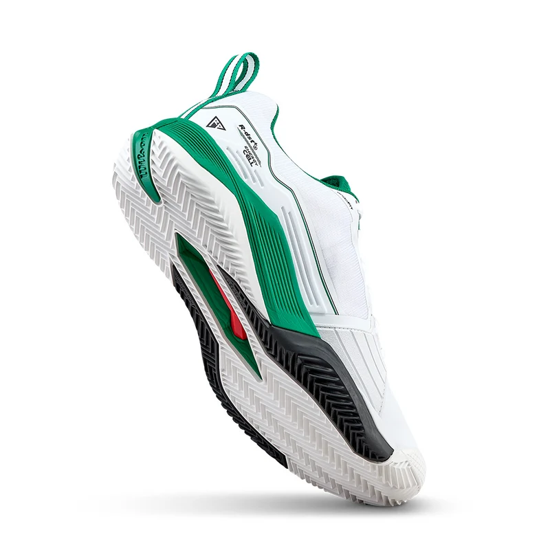 WILSON RUSH PRO 4.5 CLAY White/Green FW25 (Zapatillas)