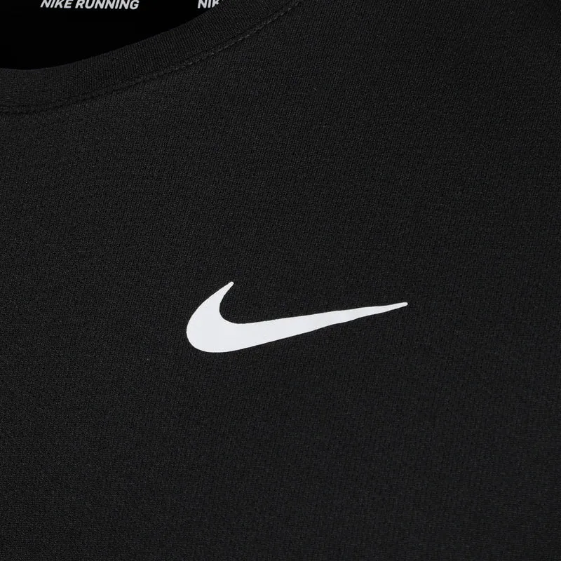 Miler Laufshirt Herren - schwarz, grau